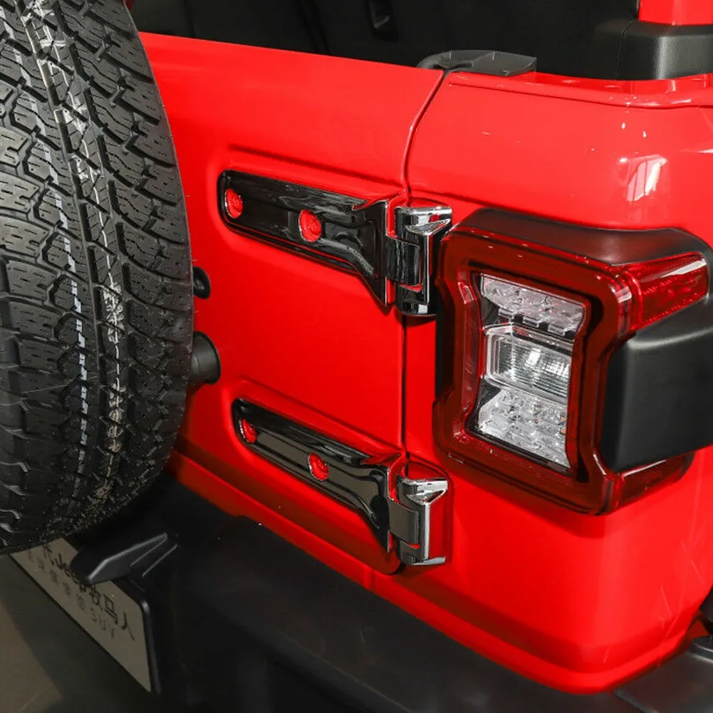 2PCS Tailgate Hinge Cover Trim Trunk Door Hinge Decoration Patch For 2018-2021 Jeep Wrangler JL Exterior Replacement Parts
2PCS Tailgate Hinge Cover Trim Trunk Door Hinge Decoration Patch For 2018-2021 Jeep Wrangler JL Exterior Replacement Parts