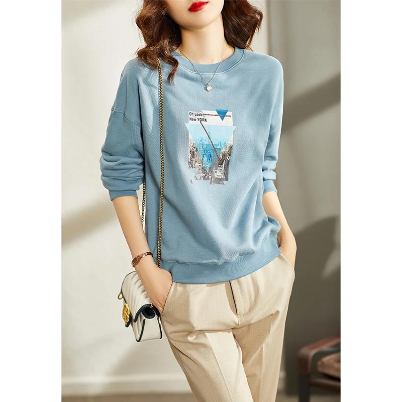 Vimly Fashion Women's Sweatshirt 2021 Winter New Casual Cotton Hoodes Vintage Printed Loose Tops Autumn Female Clothes F9228
Vimly Fashion Women's Sweatshirt 2021 Winter New Casual Cotton Hoodes Vintage Printed Loose Tops Autumn Female Clothes F9228