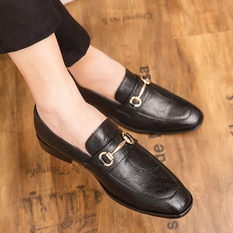 Men casual Leather shoes formal Men Dress Business slip on loafers Luxury Italian Style wedding party club Fashion Men shoes s5
Men casual Leather shoes formal Men Dress Business slip on loafers Luxury Italian Style wedding party club Fashion Men shoes s5