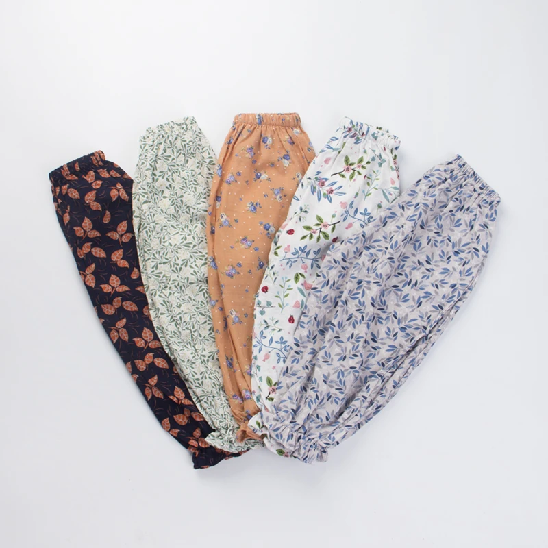 Summer Kids Girls Boys Mosquito-proof Leggings New Fashion Casual Flowers Pants Children Floral Korean Style Loose Clothing 1-6Y
Summer Kids Girls Boys Mosquito-proof Leggings New Fashion Casual Flowers Pants Children Floral Korean Style Loose Clothing 1-6Y
