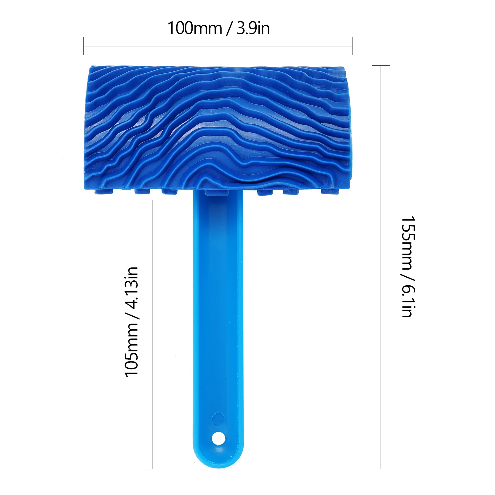 Blue Rubber Imitation Wood Grain Paint Brush Wall Painting Tool Wall Wood Grain Texture Painting Tool with Handle
Blue Rubber Imitation Wood Grain Paint Brush Wall Painting Tool Wall Wood Grain Texture Painting Tool with Handle