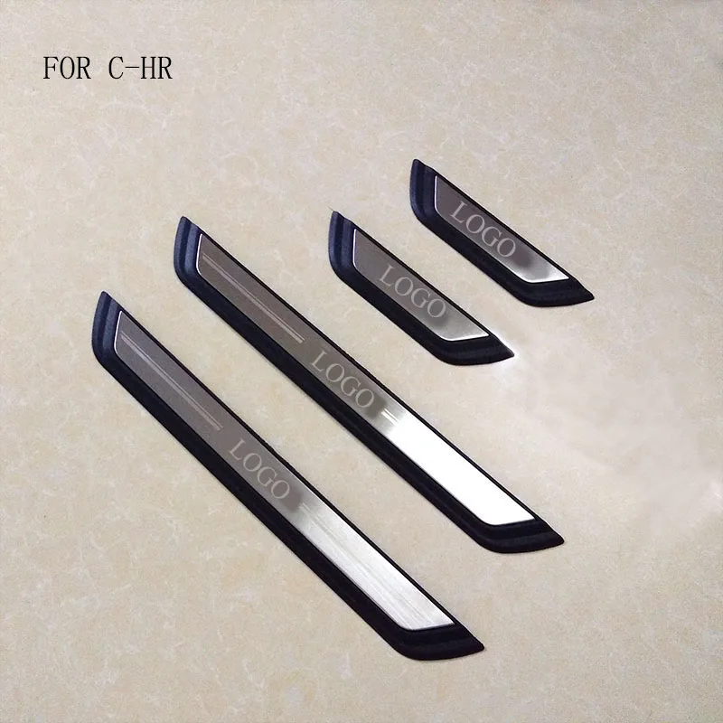 FIT For C-HR 2016 2017 2018 2019 2020 Door Sill Scuff Plate Welcome Pedal Stainless Steel Car Styling Accessories FOR CHR
FIT For C-HR 2016 2017 2018 2019 2020 Door Sill Scuff Plate Welcome Pedal Stainless Steel Car Styling Accessories FOR CHR