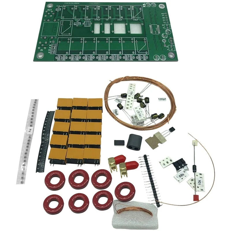 KIT DIY Automatic Antenna Tuner 1.8-50MHz ATU-100Mini Automatic Antenna Tuner By N7DDC 7X7
KIT DIY Automatic Antenna Tuner 1.8-50MHz ATU-100Mini Automatic Antenna Tuner By N7DDC 7X7