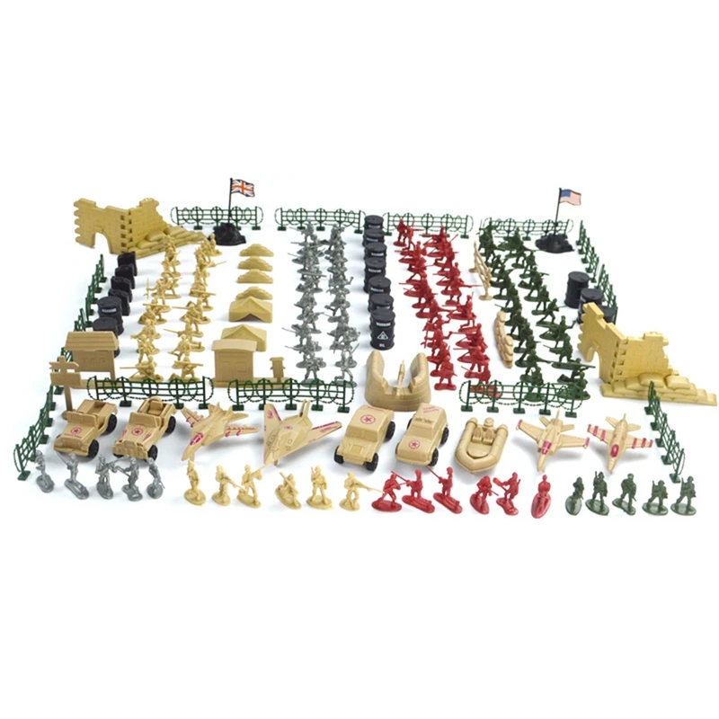 260 Pcs/Set Simulation Static Soldier Figures Tank Artillery Building Blocks Model Mini Soldier Sand Table Accessories
260 Pcs/Set Simulation Static Soldier Figures Tank Artillery Building Blocks Model Mini Soldier Sand Table Accessories