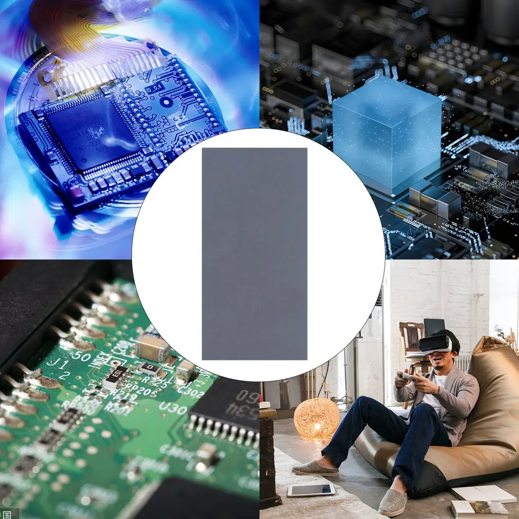 Heat Dissipation Silicone Pad CPU/GPU Graphics Card Thermal Pad Motherboard Silicone Grease Pad Multi-Size
Heat Dissipation Silicone Pad CPU/GPU Graphics Card Thermal Pad Motherboard Silicone Grease Pad Multi-Size