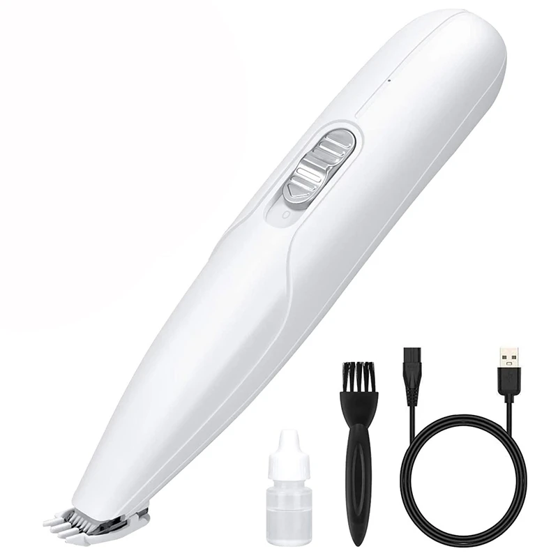 Dog Grooming Clippers Professional Pet Foot Hair Clippers 2-Speed Dog Grooming Kit Low Noise and Rechargeable
Dog Grooming Clippers Professional Pet Foot Hair Clippers 2-Speed Dog Grooming Kit Low Noise and Rechargeable