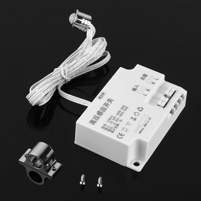 Universal 660W AC 85V-265V 3A PIR Motion Sensor Switch for LED Light Lamp Electric Fan 110V 220V PIR Light Switch
Universal 660W AC 85V-265V 3A PIR Motion Sensor Switch for LED Light Lamp Electric Fan 110V 220V PIR Light Switch