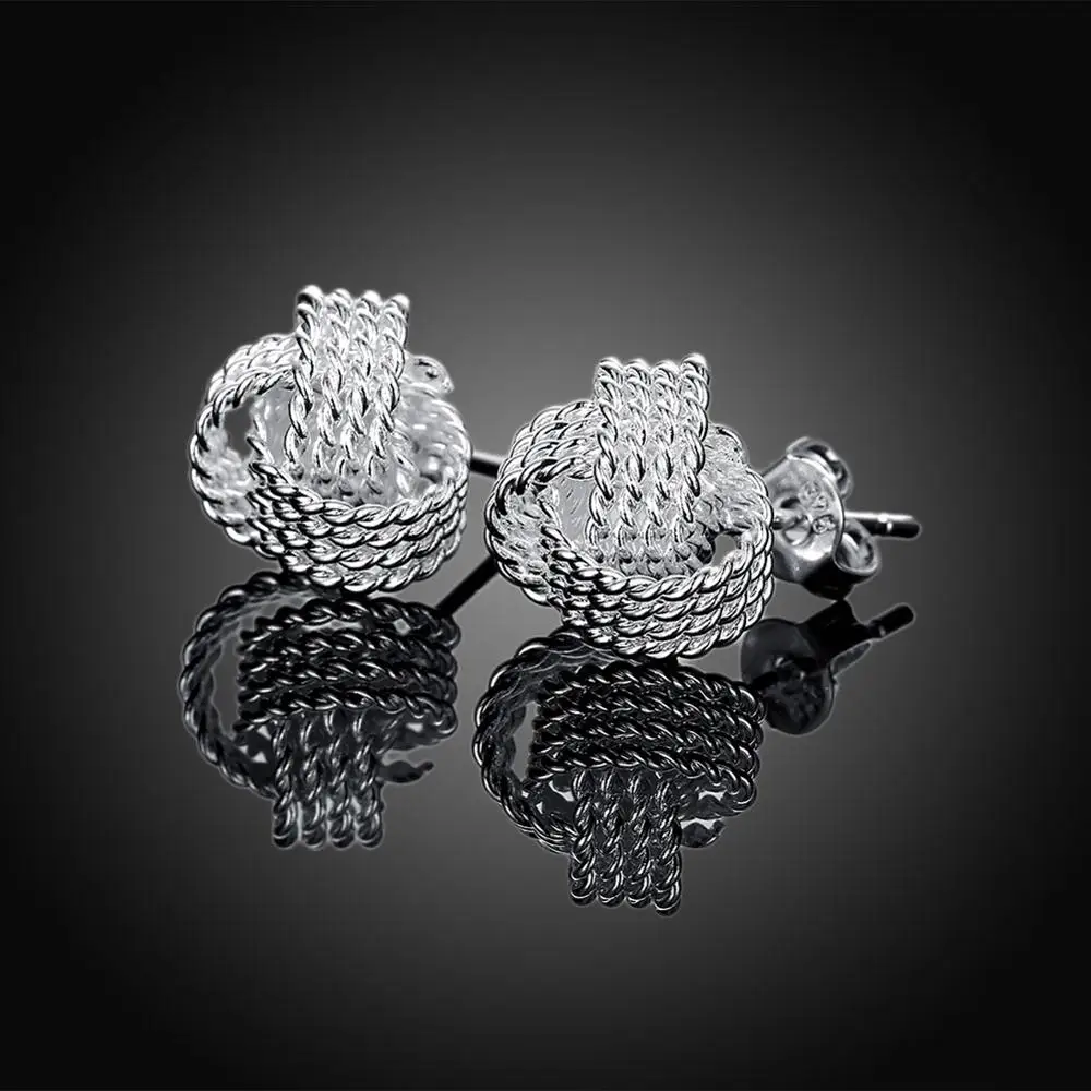 Wholesale Price Earrings Silver 925 Jewelry Fashion Geometric Round Stud Earrings For Woman Girls Birthday Gifts
Wholesale Price Earrings Silver 925 Jewelry Fashion Geometric Round Stud Earrings For Woman Girls Birthday Gifts