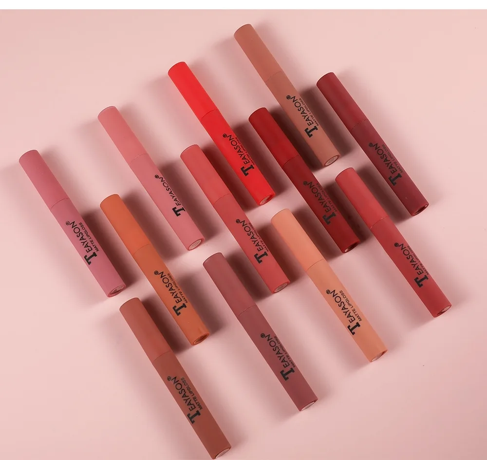 Matte Lipstick Set Long Lasting Cosmetics Professional Female Makeup Artist High Quality Lip Balm Samplers Permanent Not Fade 
Matte Lipstick Set Long Lasting Cosmetics Professional Female Makeup Artist High Quality Lip Balm Samplers Permanent Not Fade