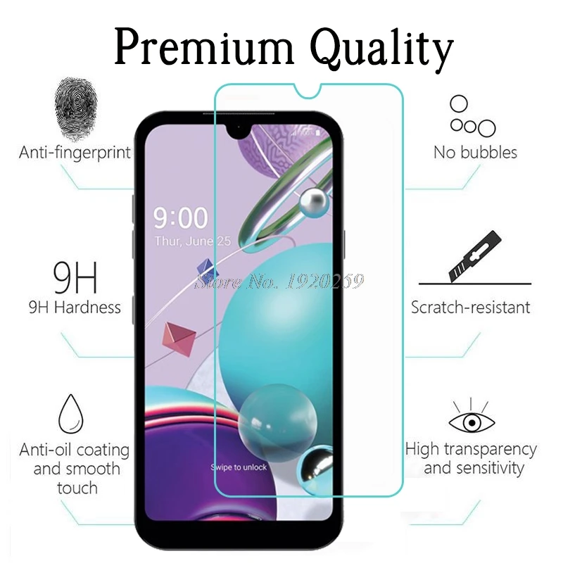 Закаленное стекло для LG K8X LM-K300UM Защита экрана Защитное Premium K 8 X закаленное 9H 0 26 мм