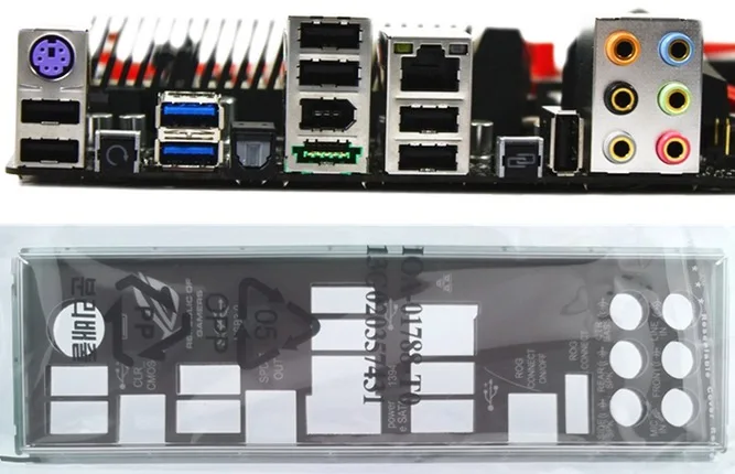 New I/O shield back plate of motherboard for CROSSHAIR IV FORMULA just shield backplate Free shipping
New I/O shield back plate of motherboard for CROSSHAIR IV FORMULA just shield backplate Free shipping