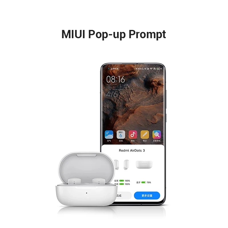 2021 Xiaomi Redmi AirDots 3 Mi Wireless Earphone Original AirDots 3 Smart Wear Touch Control Apt-X Adaptive Earbuds TWSEJ08LS
2021 Xiaomi Redmi AirDots 3 Mi Wireless Earphone Original AirDots 3 Smart Wear Touch Control Apt-X Adaptive Earbuds TWSEJ08LS