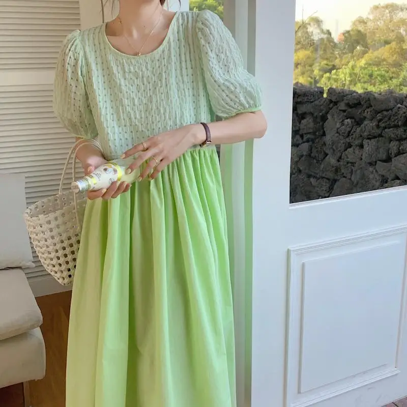 Alien Kitty Korean Stylish Patchwork All Match Girls Color-Hit 2021 Princess Femme New Design Hot Prom Chic Long Dress Vestidos
Alien Kitty Korean Stylish Patchwork All Match Girls Color-Hit 2021 Princess Femme New Design Hot Prom Chic Long Dress Vestidos