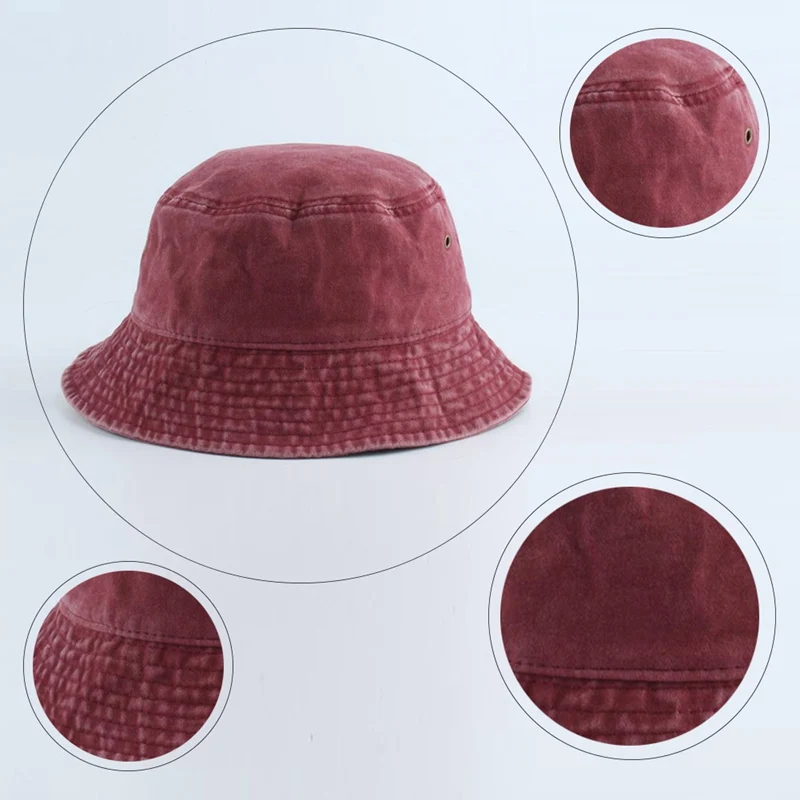 Summer Washed Solid Color Denim Bucket Hat Casual Flat Top Women Fashion Sun Cap Cowboy Fisherman Hat For Men 
Summer Washed Solid Color Denim Bucket Hat Casual Flat Top Women Fashion Sun Cap Cowboy Fisherman Hat For Men
