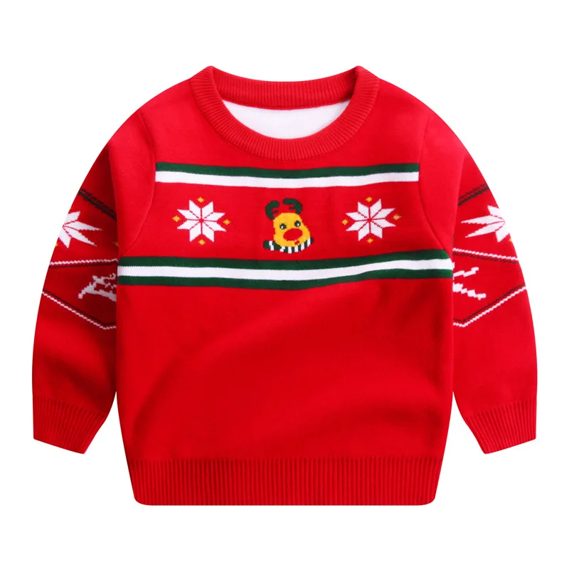Toddler Girl Sweater Winter Round Neck Children's Sweater Cute Cartoon Boys and Girls Knitwear Christmas Tree Warm Baby Tops
Toddler Girl Sweater Winter Round Neck Children's Sweater Cute Cartoon Boys and Girls Knitwear Christmas Tree Warm Baby Tops