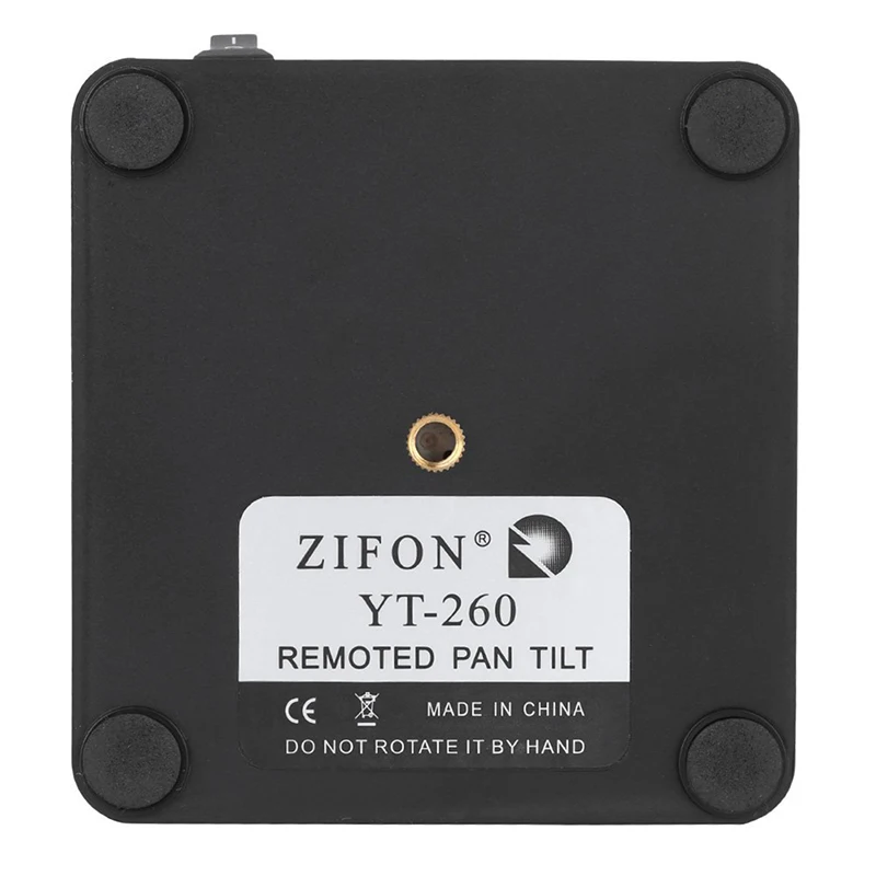Zifon YT-260 Remote Control Motorized Pan Tilt Head for Extreme Camera Wifi Camera and Smart phone
Zifon YT-260 Remote Control Motorized Pan Tilt Head for Extreme Camera Wifi Camera and Smart phone