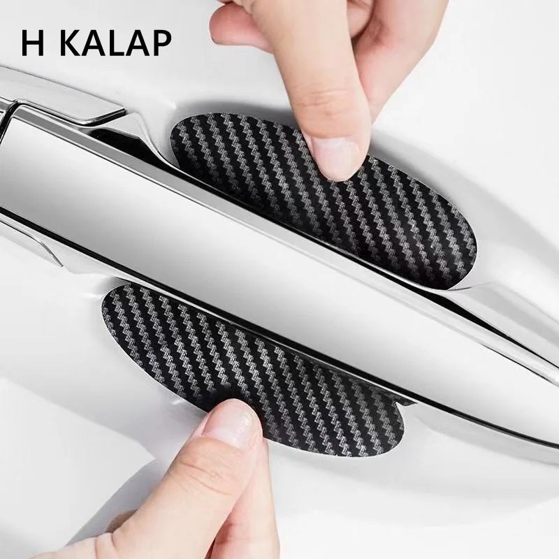 4pcs Car Door Sticker Scratches Resistant Carbon Fiber Scratches Resistant Cove Handle Protection Film Exterior Styling Sticker
4pcs Car Door Sticker Scratches Resistant Carbon Fiber Scratches Resistant Cove Handle Protection Film Exterior Styling Sticker