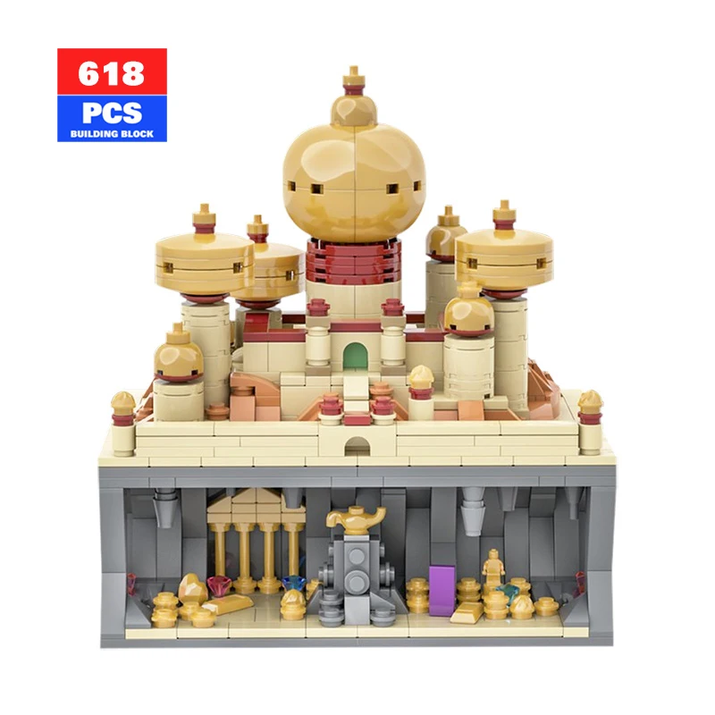 MOC Creative Ideas Architecture Aladdined Skyline Famous Animation Scenes Building Blocks Collect Toys for Children Holiday Gift
MOC Creative Ideas Architecture Aladdined Skyline Famous Animation Scenes Building Blocks Collect Toys for Children Holiday Gift
