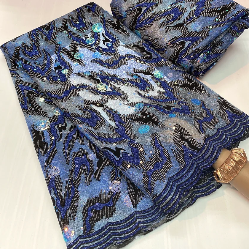 Latest African Velvet Sequined Lace Fabric 2021 High Quality Embroidery Nigerian French Mesh Lace Fabric For Wedding Sew OK6062
Latest African Velvet Sequined Lace Fabric 2021 High Quality Embroidery Nigerian French Mesh Lace Fabric For Wedding Sew OK6062