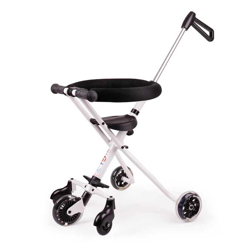 Trolley Anti-rollover Simple Lightweight Baby Stroller Children Folding Tricycle with Detachable Auxiliary Pulley
Trolley Anti-rollover Simple Lightweight Baby Stroller Children Folding Tricycle with Detachable Auxiliary Pulley