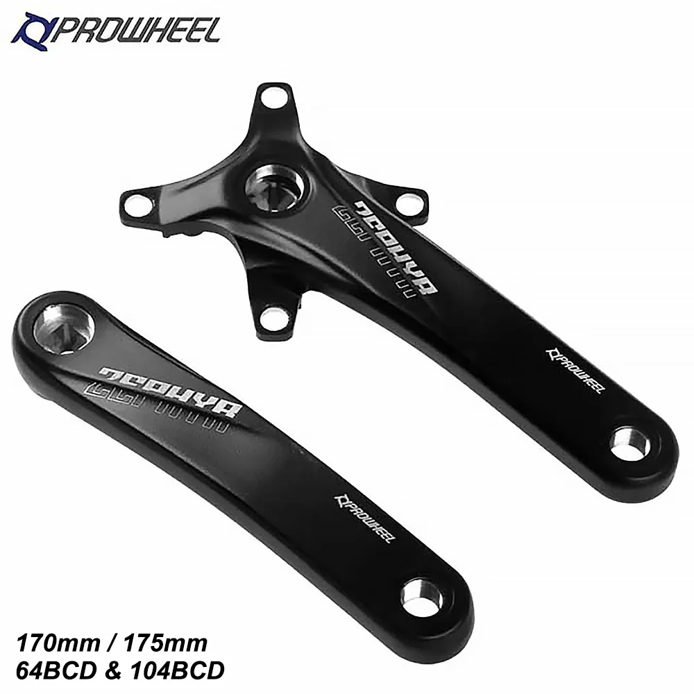 Шатун для горного велосипеда prowheel 64BCD 104BCD с квадратным отверстием один двойной