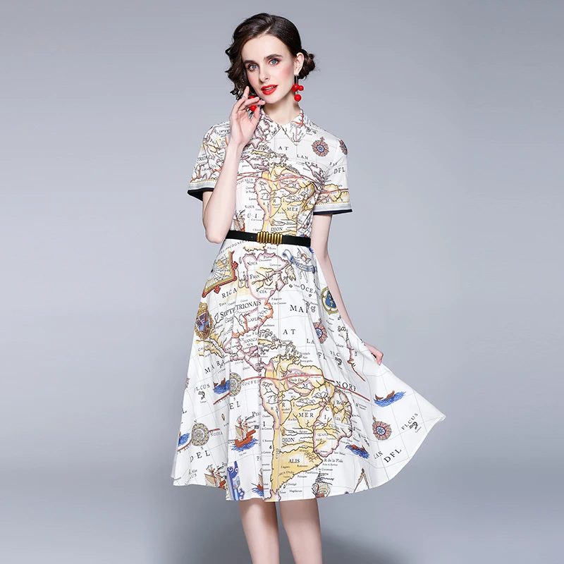 Women Summer Dresses Office Lady A-LINE Sashes Mid-Calf Women Dresses O-Neck Party Night Elegant 2021 New Women Party Dresses
Women Summer Dresses Office Lady A-LINE Sashes Mid-Calf Women Dresses O-Neck Party Night Elegant 2021 New Women Party Dresses