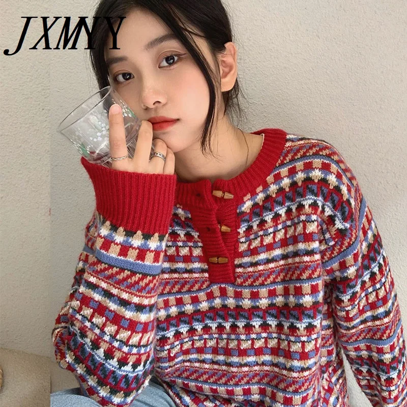 JXMYY 2022 модный темпераментный Повседневный шикарный корейский Ретро Рождественский популярный цветной свитер кардиган блузка
JXMYY 2022 модный темпераментный Повседневный шикарный корейский Ретро Рождественский популярный цветной свитер кардиган блузка