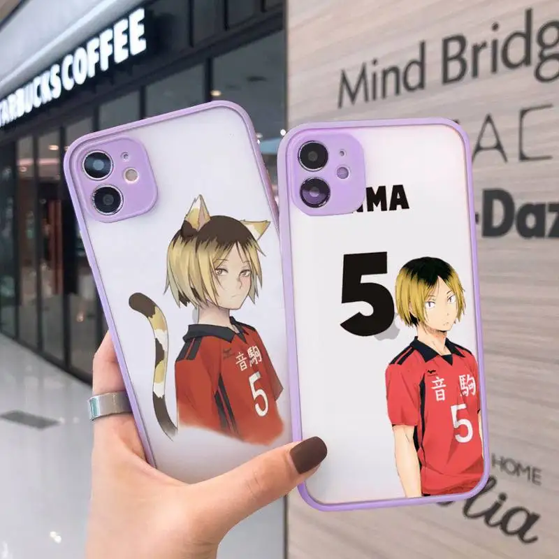 anime Kenma Kozume of Haikyuu Phone Cases Matte Transparent for iPhone 7 8 11 12 s mini pro X XS XR MAX Plus cover funda
anime Kenma Kozume of Haikyuu Phone Cases Matte Transparent for iPhone 7 8 11 12 s mini pro X XS XR MAX Plus cover funda