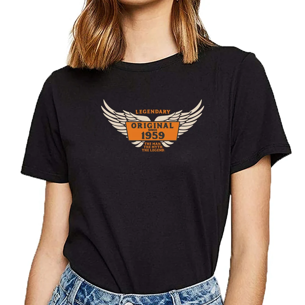 Tops T Shirt Women vintage 1959 60 birthday funny Kawaii Inscriptions Print Female Tshirt
Tops T Shirt Women vintage 1959 60 birthday funny Kawaii Inscriptions Print Female Tshirt