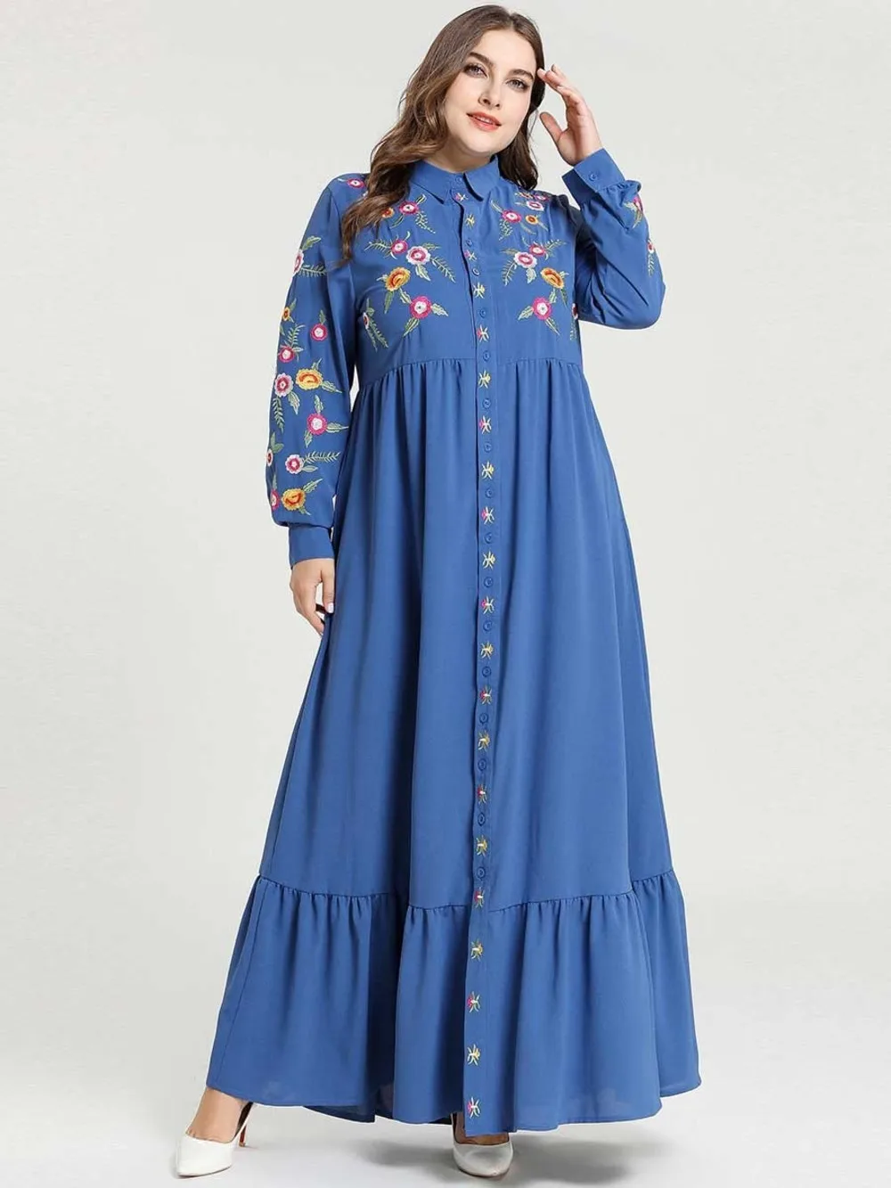 Muslim Fashion Elegant Frauen Burka Abaya Turkish Dress For Lovers 2020 Holiday Abayas Women Hijab Ramadan | Тематическая одежда и