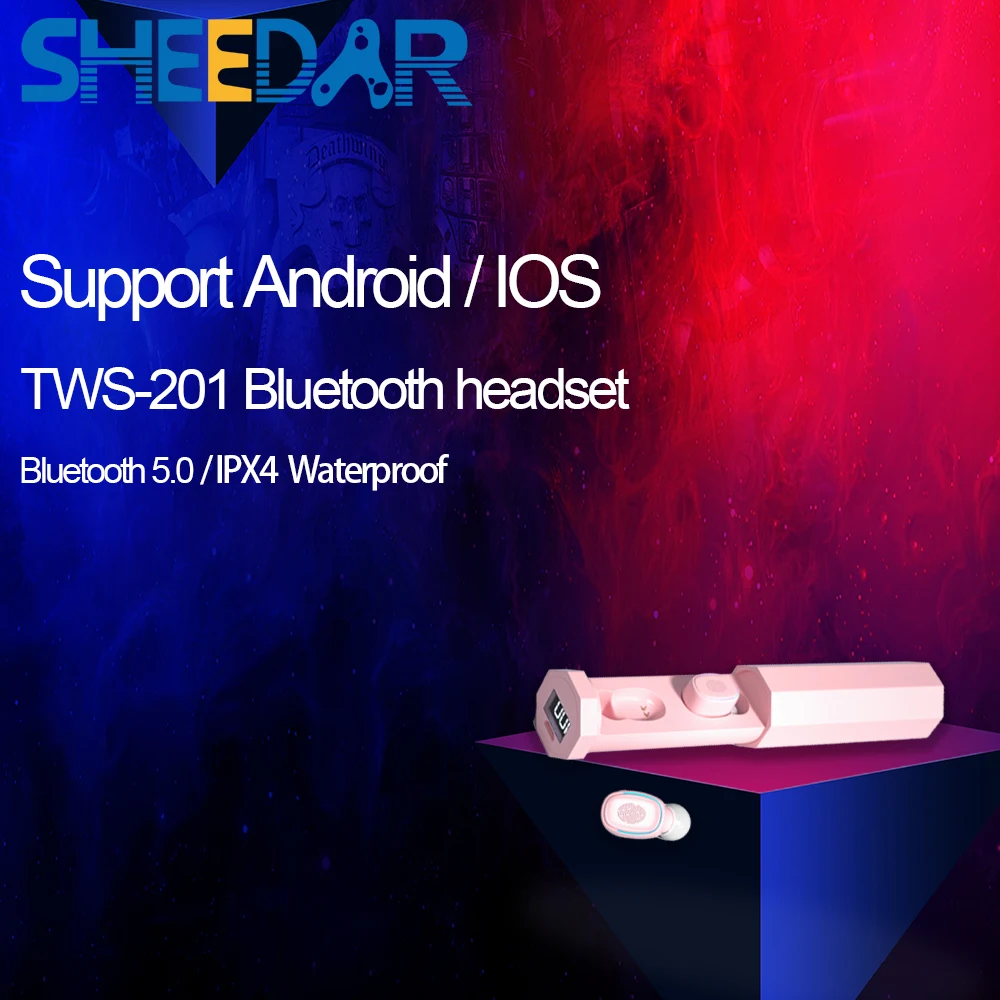 Wireless Headphones Bluetooth 5.0 Earphone TWS HIFI Mini In-ear Sports Running Headset Support iOS/Android Phones HD Call
Wireless Headphones Bluetooth 5.0 Earphone TWS HIFI Mini In-ear Sports Running Headset Support iOS/Android Phones HD Call