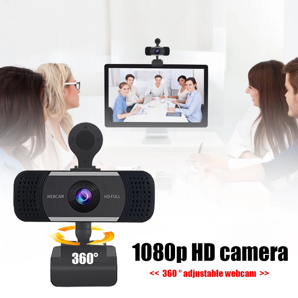 

W18 камера с автофокусом, регулируемая компьютерная веб-камера 1080P HD веб-камера с микрофоном, Компьютерные периферийные устройства
