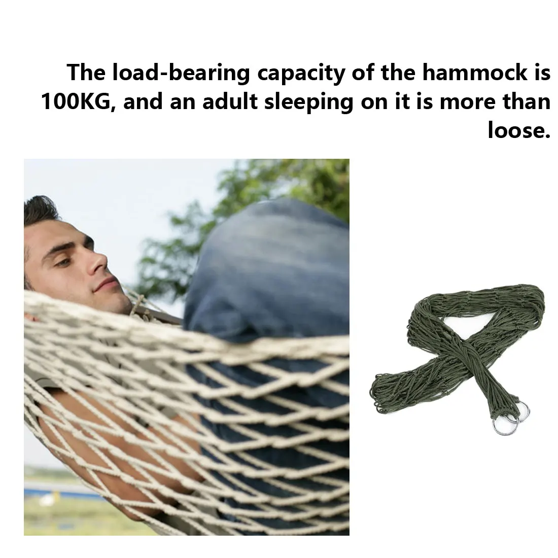 Vitorhytech Nylon Mesh Hammock Outdoor Portable Camping Hammock Swing Hang Mesh Net Sleeping Bed Mesh Outdoor Indoor
Vitorhytech Nylon Mesh Hammock Outdoor Portable Camping Hammock Swing Hang Mesh Net Sleeping Bed Mesh Outdoor Indoor