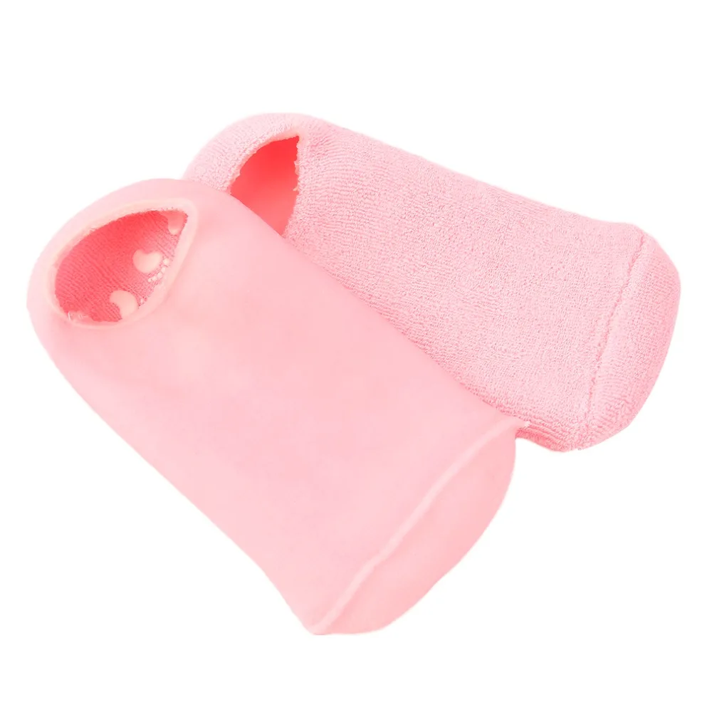 2 pcs/lot Cotton and Silicon Gel Moisturize Soften Repair Cracked Skin Gel Sock Skin Foot Care Tool Treatment Spa Sock
2 pcs/lot Cotton and Silicon Gel Moisturize Soften Repair Cracked Skin Gel Sock Skin Foot Care Tool Treatment Spa Sock