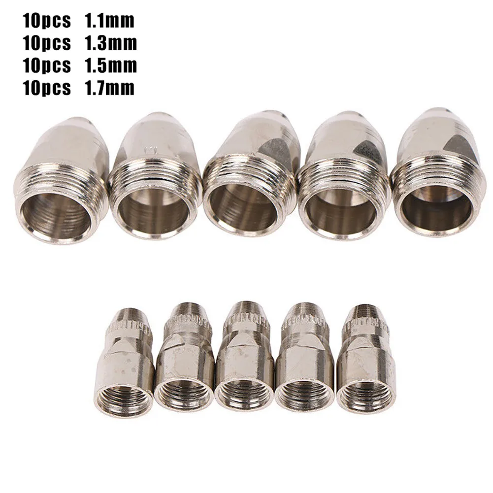 1.1mm-1.7mm Nozzle Tip Electrode Consumed By P-80 Plasma Torch Cutter Cutting Nozzles Electrode Tip Torch Consumable Kits
1.1mm-1.7mm Nozzle Tip Electrode Consumed By P-80 Plasma Torch Cutter Cutting Nozzles Electrode Tip Torch Consumable Kits