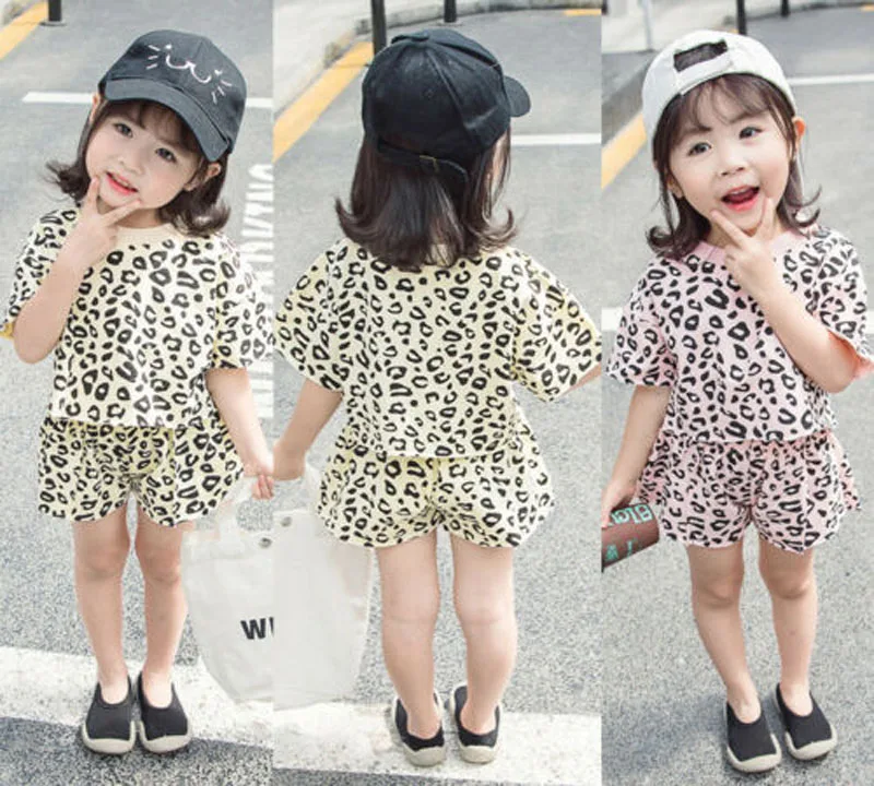 Pudcoco US Stock 1-4 Years Toddler Baby Girls Casual Short Sleeve Tops+Leopard Shorts Pants Outfits Princess Clothes Set
Pudcoco US Stock 1-4 Years Toddler Baby Girls Casual Short Sleeve Tops+Leopard Shorts Pants Outfits Princess Clothes Set
