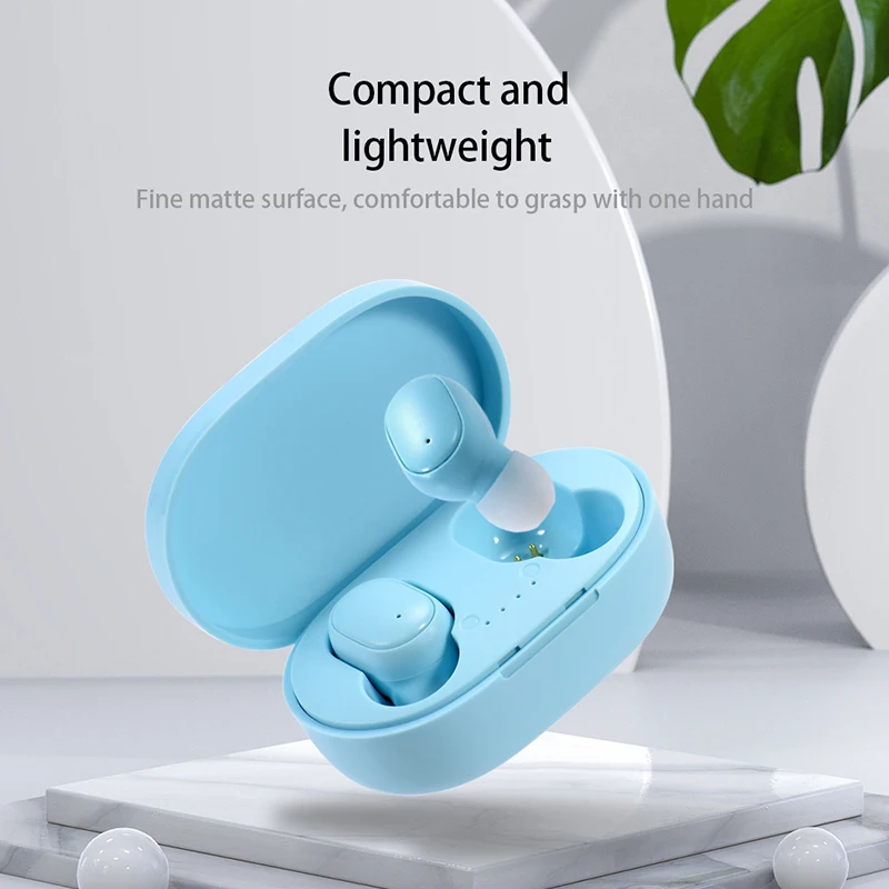 TWS Wireless Headphone Bluetooth 5.0 Earphone Sport Earbuds Headset Dual Stereo Noise Reduction Bass Waterproof With Microphone
TWS Wireless Headphone Bluetooth 5.0 Earphone Sport Earbuds Headset Dual Stereo Noise Reduction Bass Waterproof With Microphone