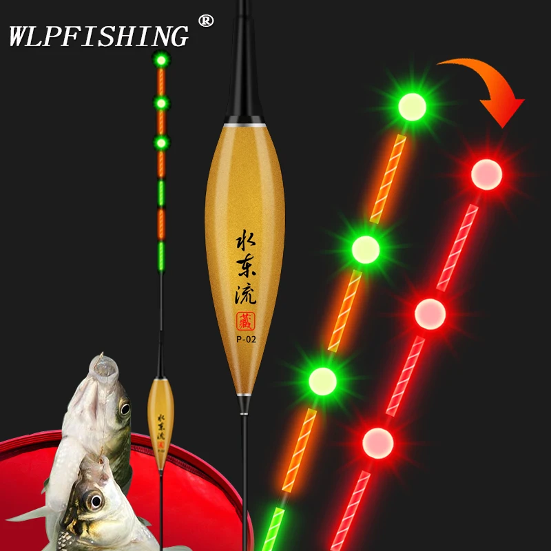 WLPFISHING Fishing Float Electric Float Gravity Sensor LED Luminous Floats Smart Ic Build-in High Brightness Day-Night Dual-Use 
WLPFISHING Fishing Float Electric Float Gravity Sensor LED Luminous Floats Smart Ic Build-in High Brightness Day-Night Dual-Use