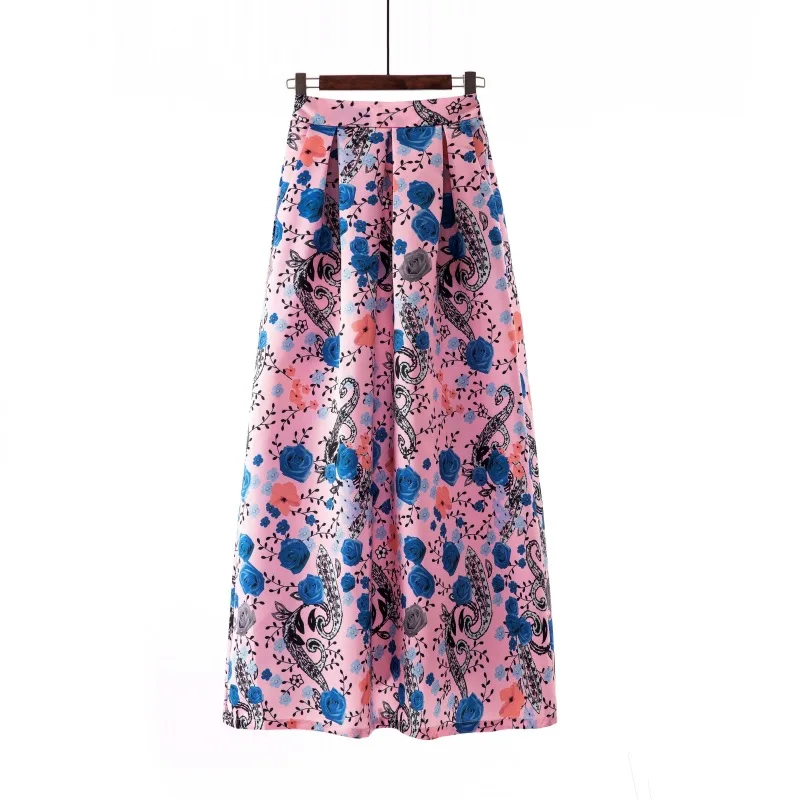 QRWR High Quality Dot Printed Elastic High Waist Women Skirts 2021 A-line Ankle Length Casual Elegant Long Skirts For Women
QRWR High Quality Dot Printed Elastic High Waist Women Skirts 2021 A-line Ankle Length Casual Elegant Long Skirts For Women