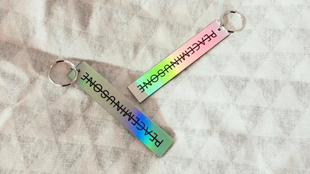 Fashion Personality Star Style Laser Acrylic Keychain Couple's Bag Pendant Decoration Gift Car Accessories Jewelry Gift Keyring 
Fashion Personality Star Style Laser Acrylic Keychain Couple's Bag Pendant Decoration Gift Car Accessories Jewelry Gift Keyring