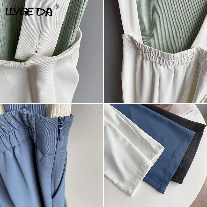 White Overalls Women's Pants High Waist Thin Suit Pant Drape Trousers For Female 2021 Summer Fashion Korean Casual Women Cloths
White Overalls Women's Pants High Waist Thin Suit Pant Drape Trousers For Female 2021 Summer Fashion Korean Casual Women Cloths