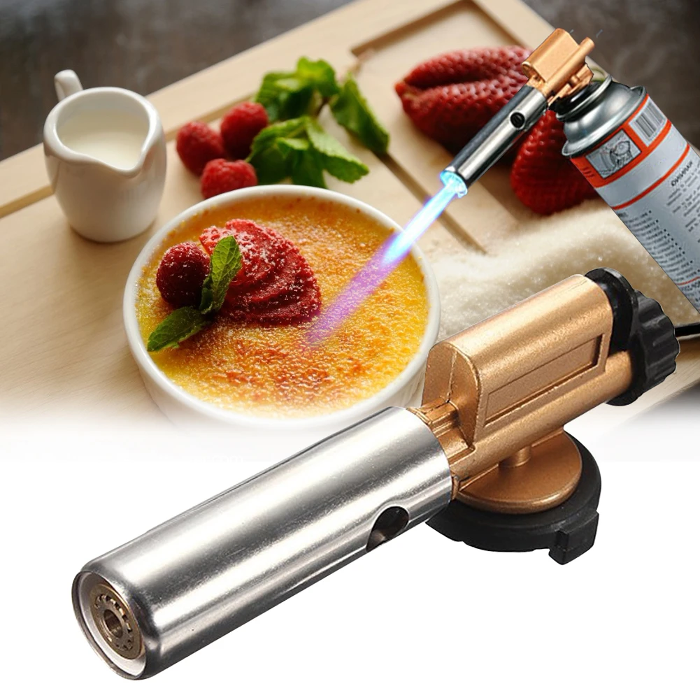 Outdoor Portable Picnic BBQ Gas Welding Torch Jet Flame Maker Butane Burner Ignition Nozzle Up To 1350 Celsius Degree
Outdoor Portable Picnic BBQ Gas Welding Torch Jet Flame Maker Butane Burner Ignition Nozzle Up To 1350 Celsius Degree