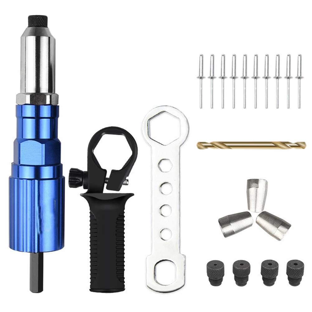 Rivet Nut Gun Riveting Cordless Riveting Drill Electric Adapter Insert Nut Tool for Household Metal Easily Handle Parts
Rivet Nut Gun Riveting Cordless Riveting Drill Electric Adapter Insert Nut Tool for Household Metal Easily Handle Parts