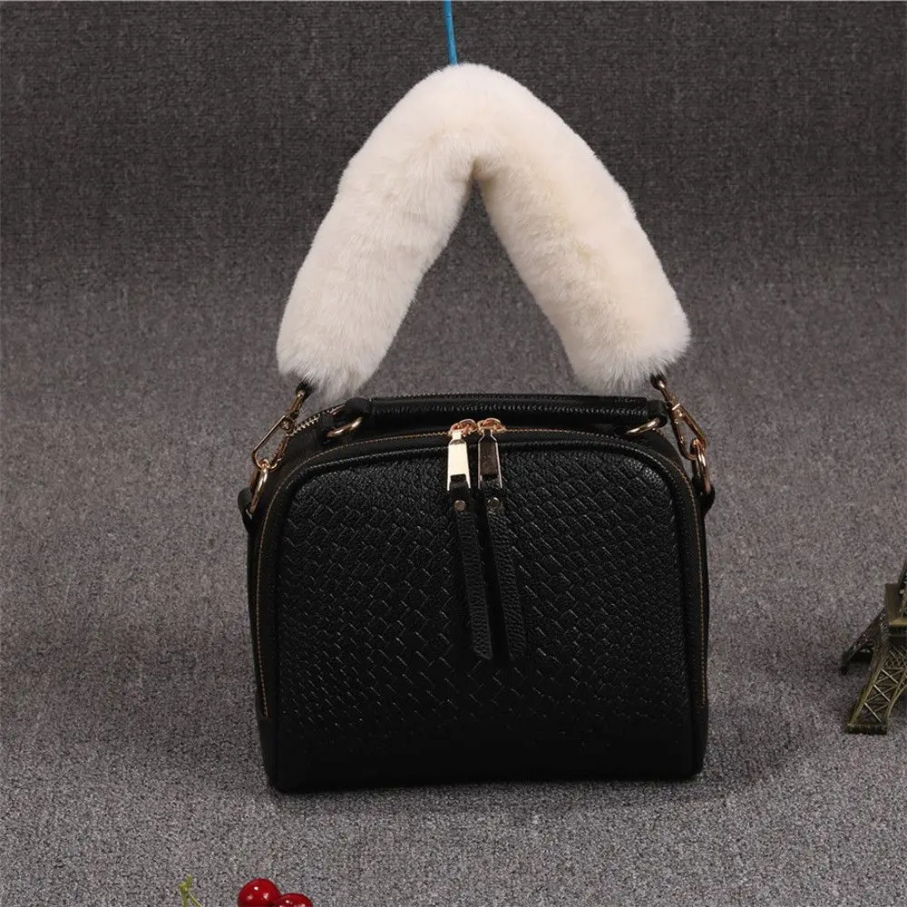 Women Winter Handbag Strap Faux Fur Short Handles Replacement Strap Plush Bag Straps Shoulder
Women Winter Handbag Strap Faux Fur Short Handles Replacement Strap Plush Bag Straps Shoulder