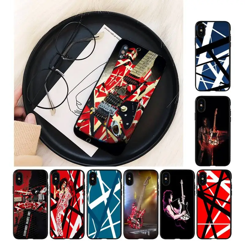 Eddie Van Halen Graphic Guitar Phone Case For iPhone 11 8 7 6 6S Plus X XS MAX 5 5S SE 2020 XR 11 pro DIY Custom Cover
Eddie Van Halen Graphic Guitar Phone Case For iPhone 11 8 7 6 6S Plus X XS MAX 5 5S SE 2020 XR 11 pro DIY Custom Cover