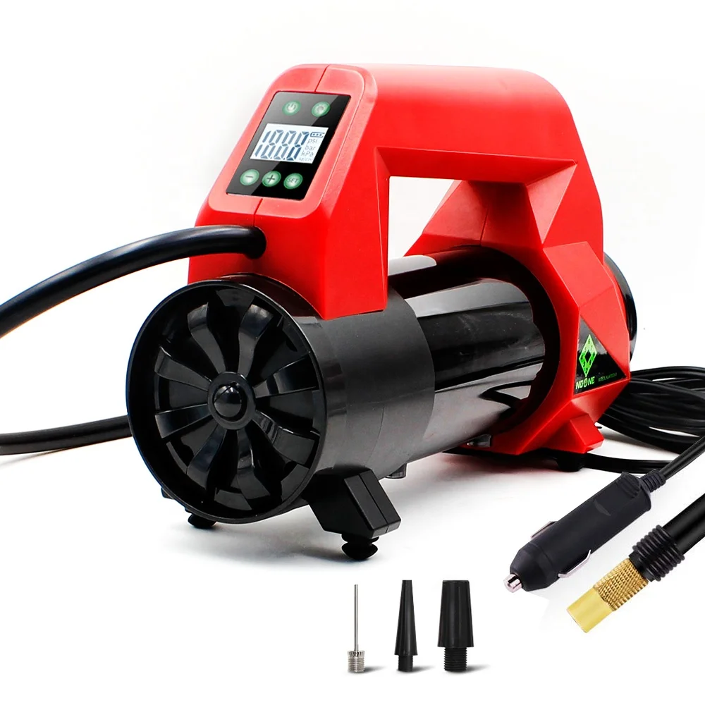 NOONE Hot sale portable digital 12v dual cylinder air compressor car bike tire tyre pump inflator/deflator with LED light
NOONE Hot sale portable digital 12v dual cylinder air compressor car bike tire tyre pump inflator/deflator with LED light