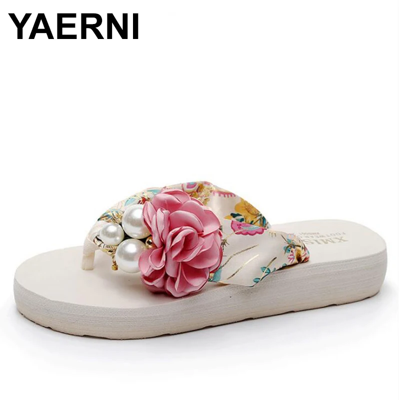 YAERNISummer Girls Slippers Flip Flops Kids Shoes Fashion Flower Pearl Beach Slippers Slides zapatillas kids
YAERNISummer Girls Slippers Flip Flops Kids Shoes Fashion Flower Pearl Beach Slippers Slides zapatillas kids