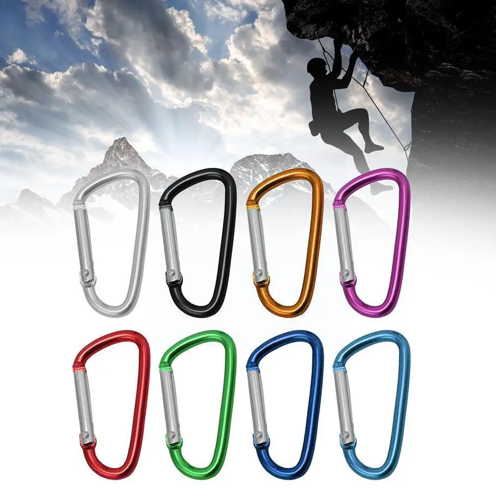 3pcs D Clip Carabiner Snap Spring Clasp Hook Keyring Carabiner Hook Snap Keyring Camping Small Carabina Karabiner Locking C L8n9
3pcs D Clip Carabiner Snap Spring Clasp Hook Keyring Carabiner Hook Snap Keyring Camping Small Carabina Karabiner Locking C L8n9