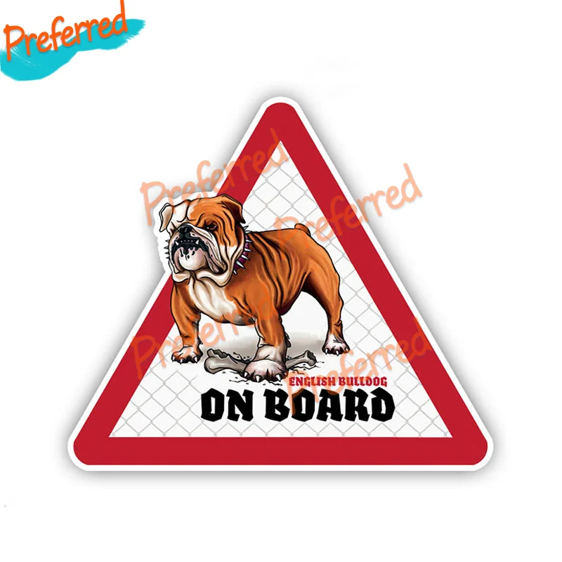 Personality English Bull Dog Car Stickers Dog on Board Decals Pet Dog In A Car PVC Decal Dog Warning Sign
Personality English Bull Dog Car Stickers Dog on Board Decals Pet Dog In A Car PVC Decal Dog Warning Sign