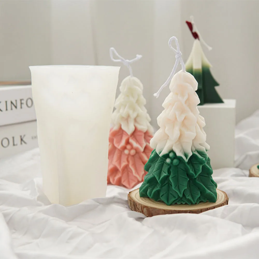 Christmas Tree Silicone Scented Candle Mold DIY 3D Xmas Festival Aromatherapy Gypsum Mould Handmade Craft Soap Making Home Decor
Christmas Tree Silicone Scented Candle Mold DIY 3D Xmas Festival Aromatherapy Gypsum Mould Handmade Craft Soap Making Home Decor